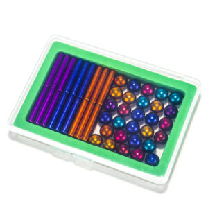 Patented protective insert structure for magnetic balls packaging